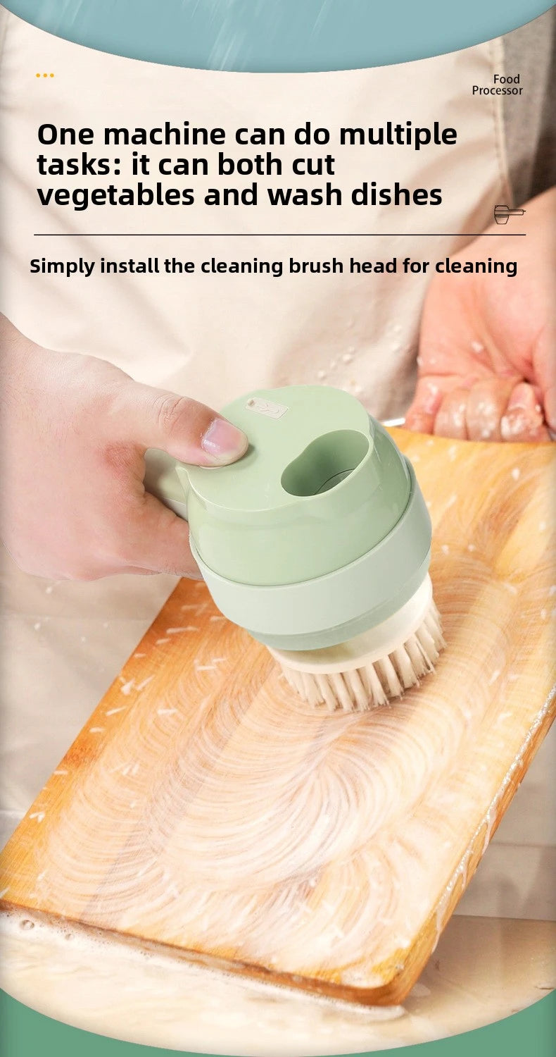 Electric Vegetable Chopper &amp; Garlic Grinder